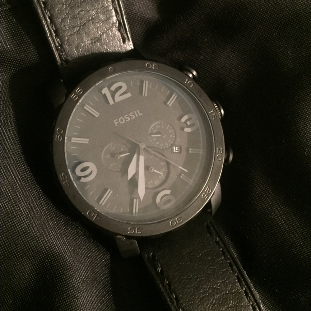 Men’s fossil watch chronograph